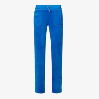 Juicy Couture Donji dio trenerke STRAIGHT LEG TRACK PANT WITH POCKET 