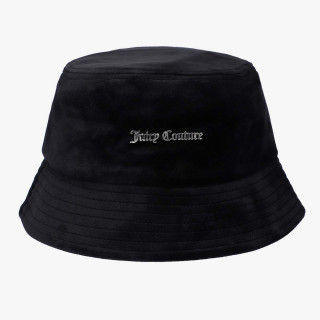 Juicy Couture Kapa ELLIE VELOUR BUCKET HAT 
