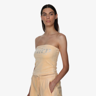 Juicy Couture Top VELOUR BANDEAU BOOB TUBE 