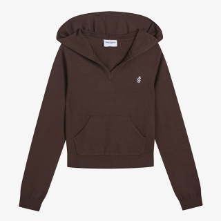 Juicy Couture Dukserica HERITAGE KNIT HOODIE 