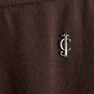 Juicy Couture Donji dio trenerke HERITAGE KNIT MID RISE WIDE LEG 