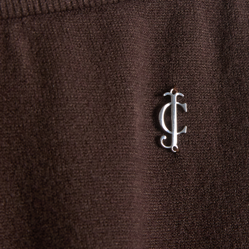 Juicy Couture Donji dio trenerke HERITAGE KNIT MID RISE WIDE LEG 