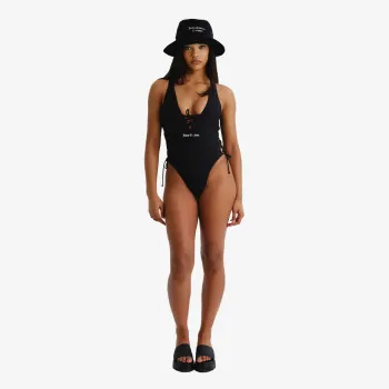 JUICY COUTURE Jednodijelni kupaći kostim ONE PIECE SWIMSUIT WITH LATTICE DETAIL 
