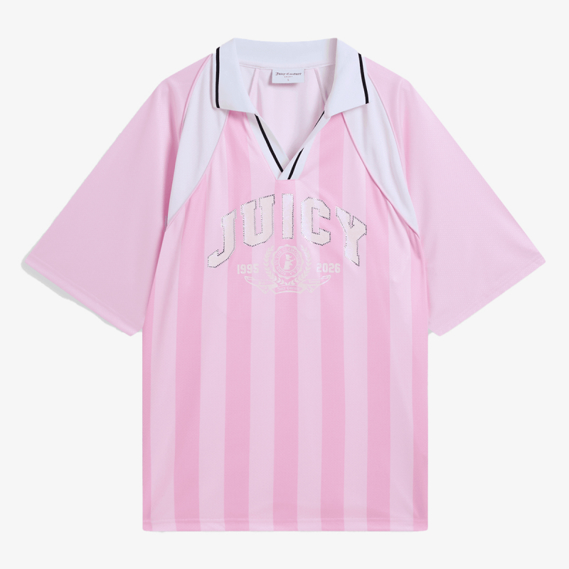Juicy Couture Majica JUICY FOOTBALL POLO 