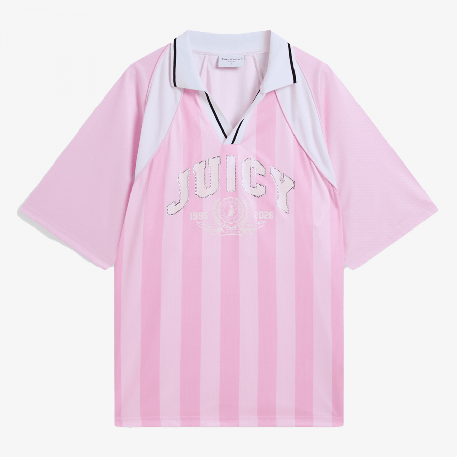 Juicy Couture Majica JUICY FOOTBALL POLO 