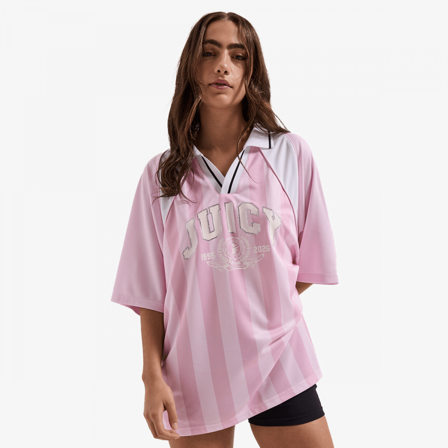 Juicy Couture Majica JUICY FOOTBALL POLO 