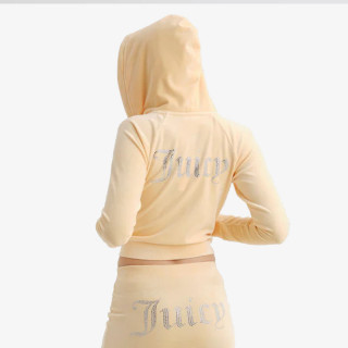 Juicy Couture Proizvodi CLASSIC VELOUR HOODIE WITH JUICY  LOGO 