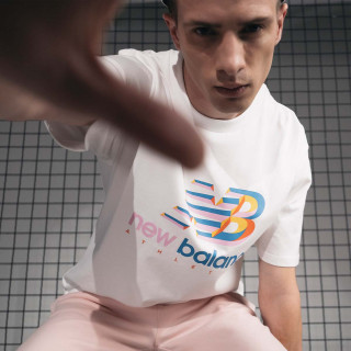 NEW BALANCE Majica Athletic Circular Stack 