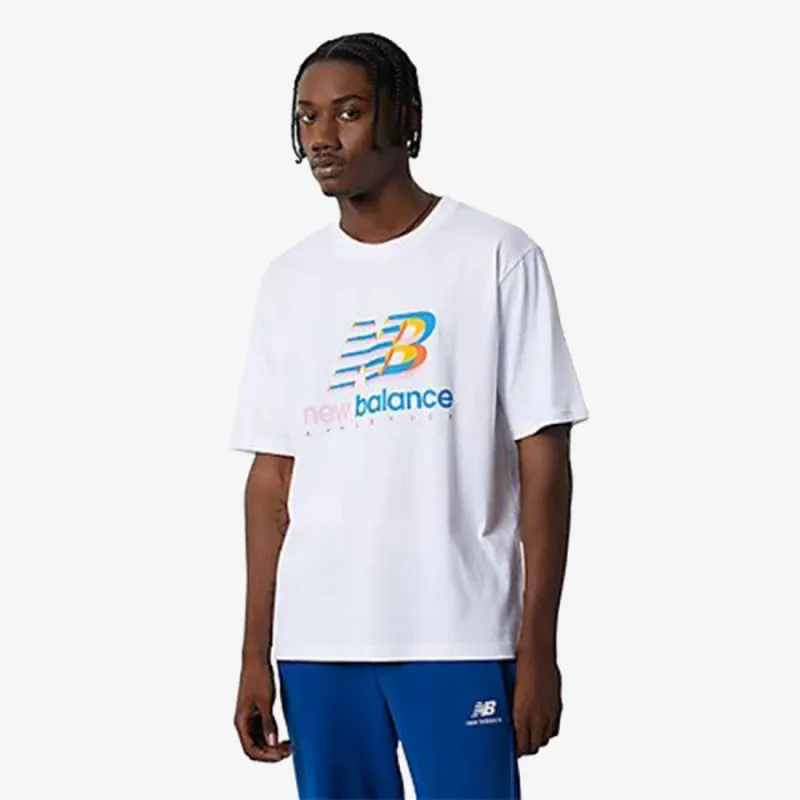 NEW BALANCE Majica Athletic Circular Stack 