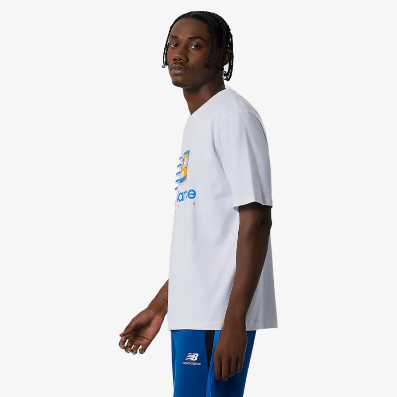 NEW BALANCE Majica Athletic Circular Stack 