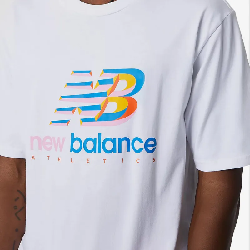 NEW BALANCE Majica Athletic Circular Stack 