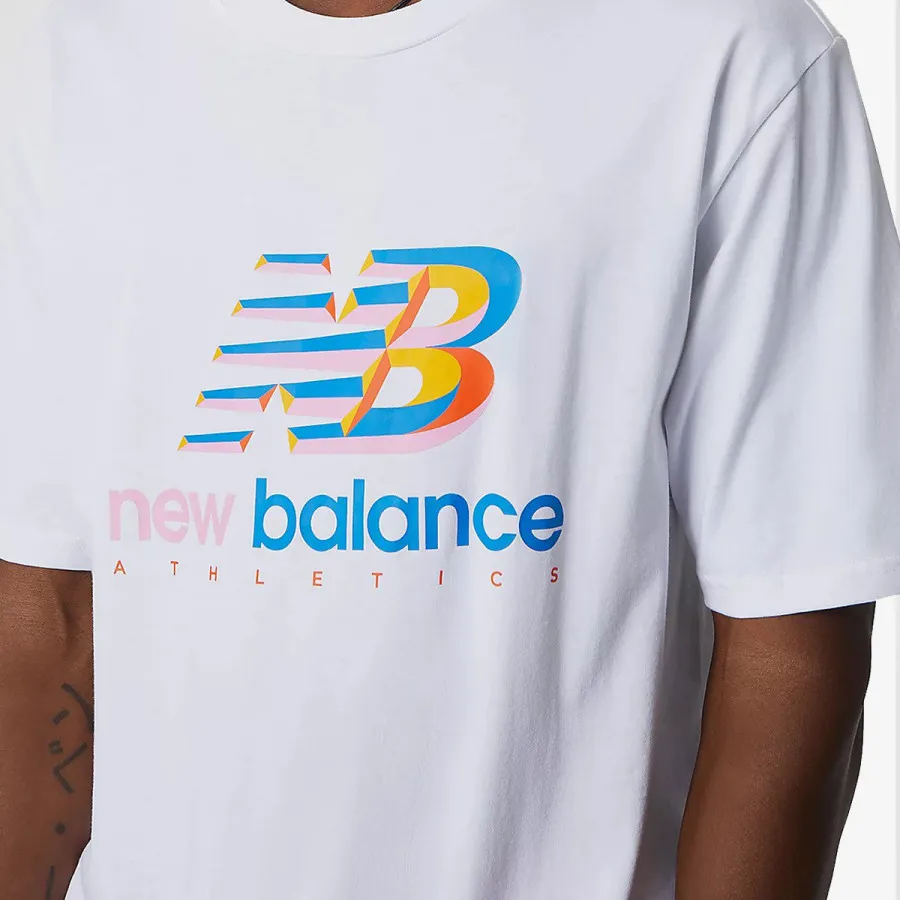 NEW BALANCE Majica Athletic Circular Stack 