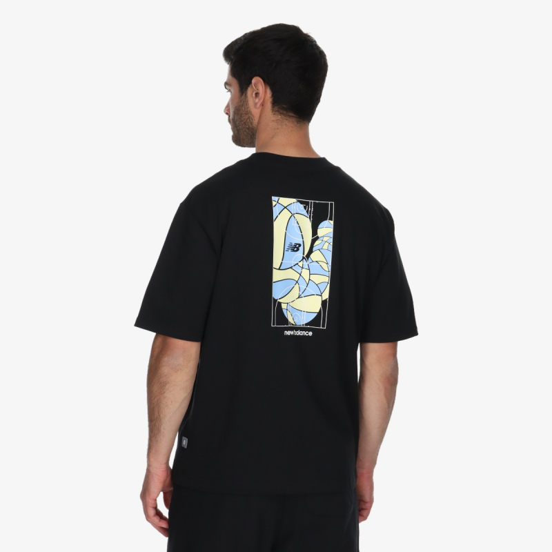 New Balance Majica HOOPS MOSAIC COURT GRAPHIC T-SHIRT 