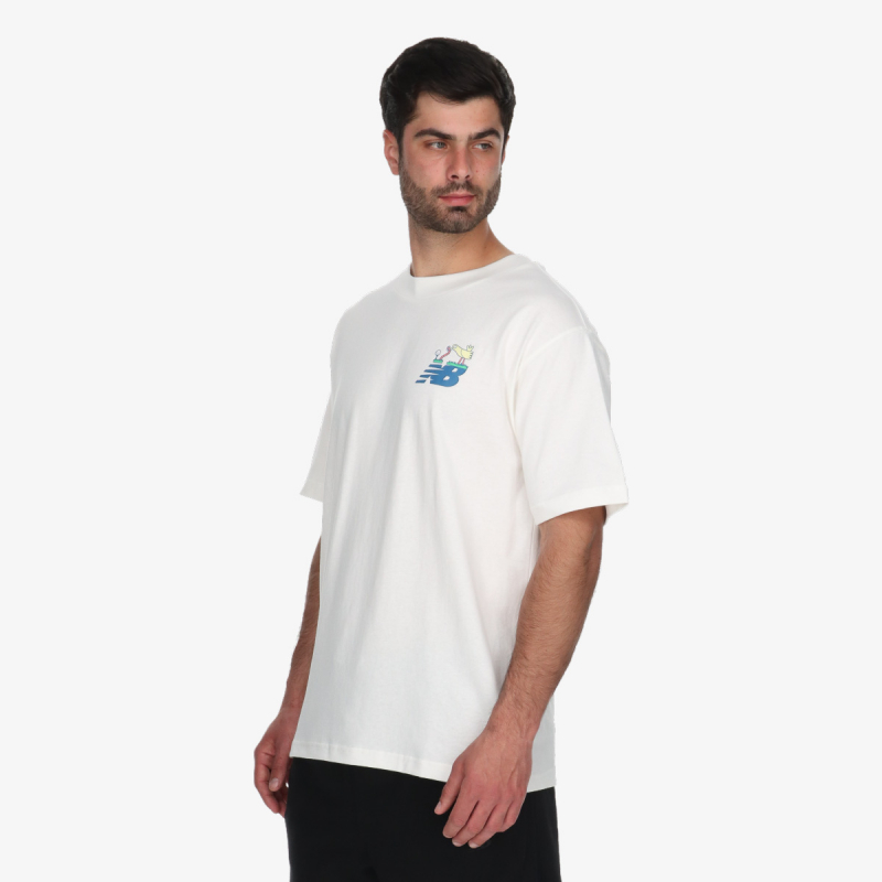 New Balance Majica ATHLETICS GOLF CARTOON T-SHIRT 