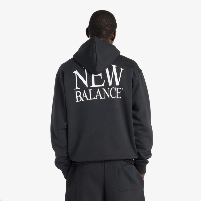New Balance Dukserica REIMAGINED FLEECE HOODIE 