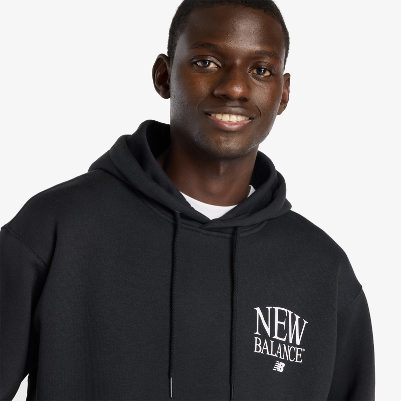 New Balance Dukserica REIMAGINED FLEECE HOODIE 