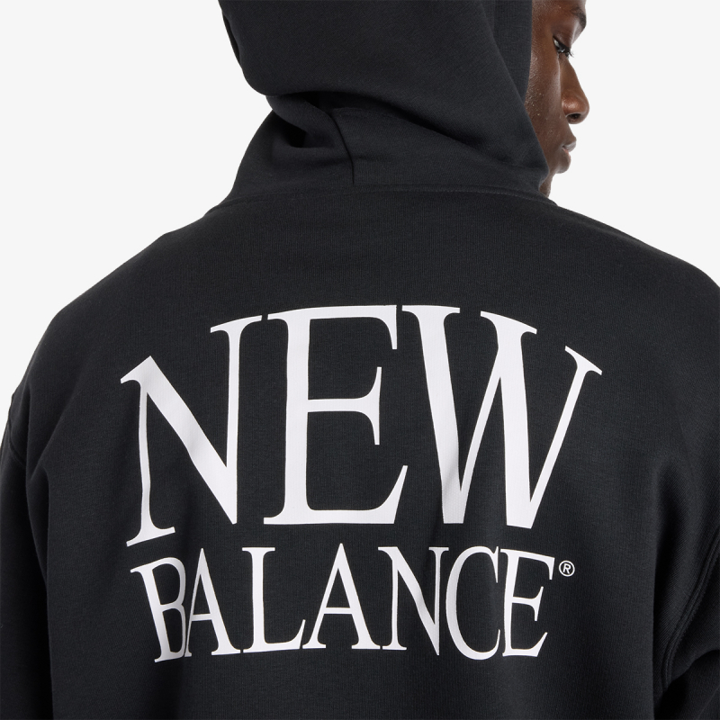 New Balance Dukserica REIMAGINED FLEECE HOODIE 