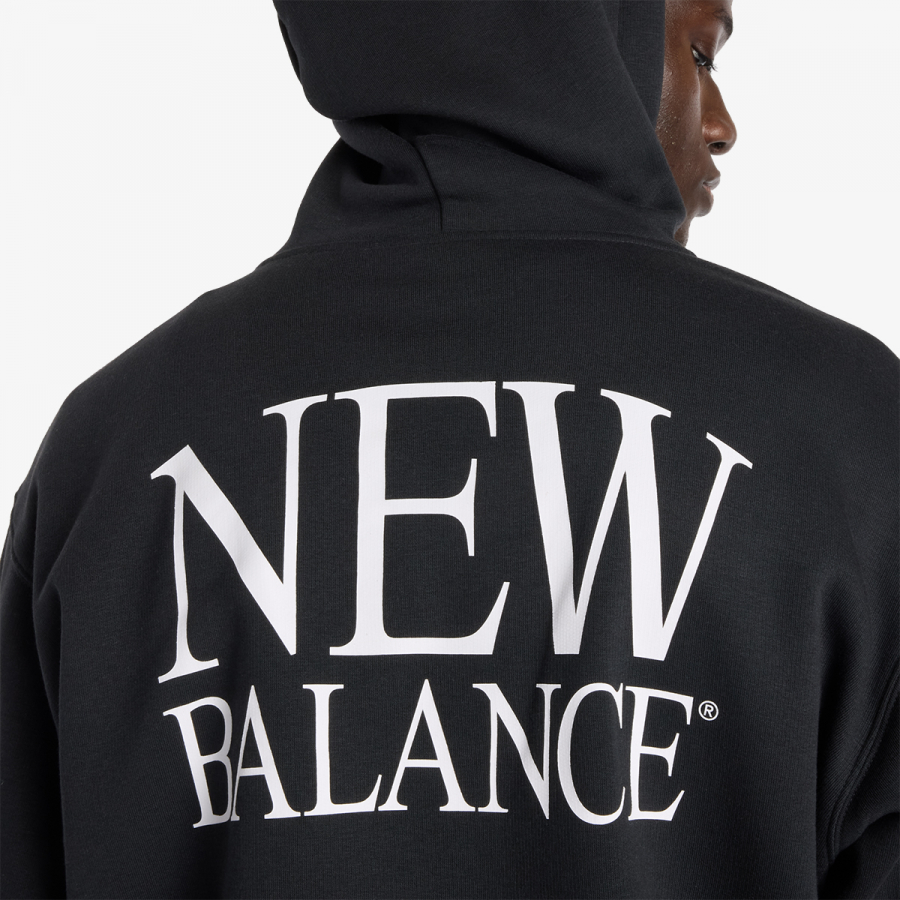 New Balance Dukserica REIMAGINED FLEECE HOODIE 