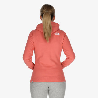 The North Face Dukserica W STANDARD HD FADED ROSE 