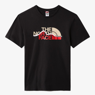 The North Face Majica M S/S MOUNTAIN LINE TEE TNF BLACK 