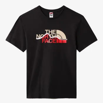 THE NORTH FACE Majica M S/S MOUNTAIN LINE TEE TNF BLACK 