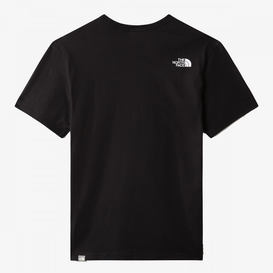 The North Face Majica M S/S MOUNTAIN LINE TEE TNF BLACK 