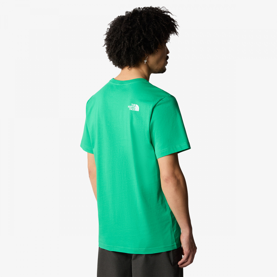 The North Face Majica M MOUNTAIN PLAY S/S TEE OPTIC EMERALD 