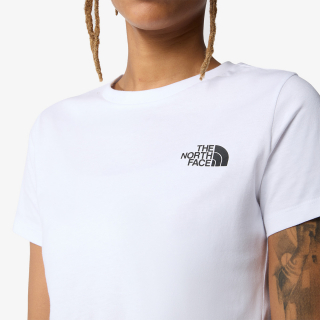 The North Face Majica W S/S REDBOX TEE TNF WHITE 