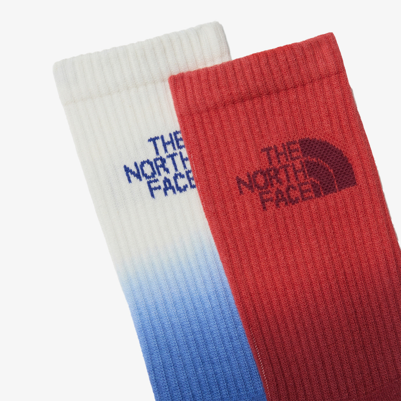 The North Face Čarape EVERYDAY CREW SOCK DIP DYE - 2P-PAK 