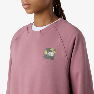 The North Face Džemper W CONNECT RELAXED CREW SWEATSHIRT-GRAPHI 