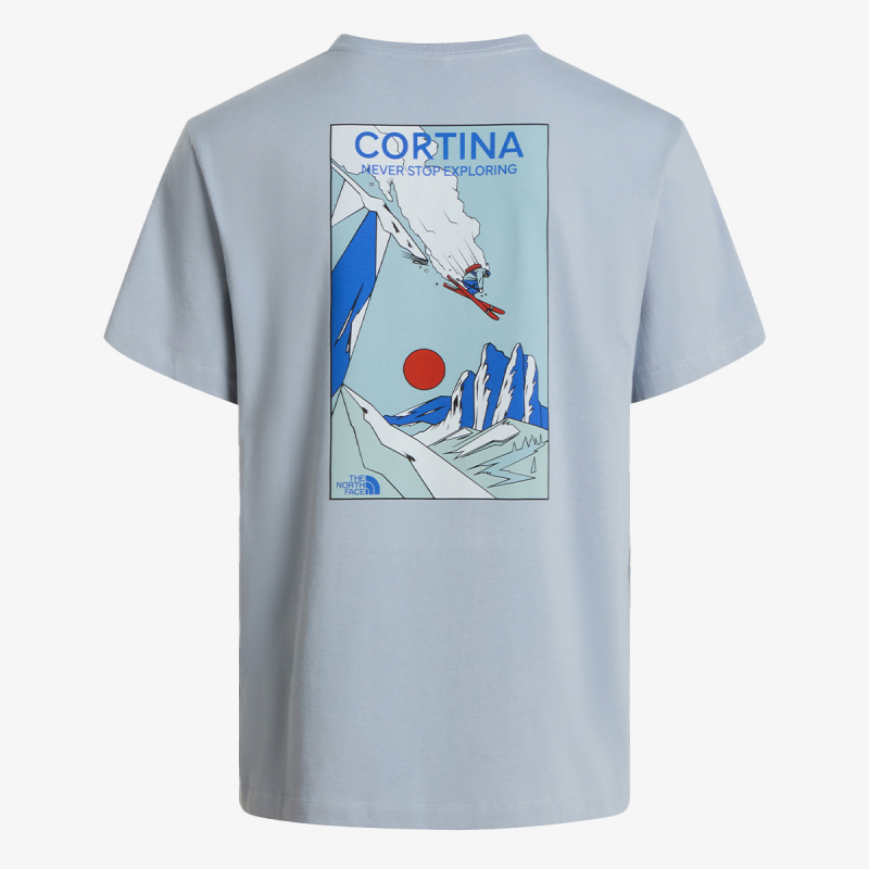 The North Face Majica MOUNTAIN CELEBRATION REGULAR SHORT 