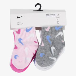 Nike Čarape NHN SWOOSHFETTI 6PK ANKLE SOCK-PAK 