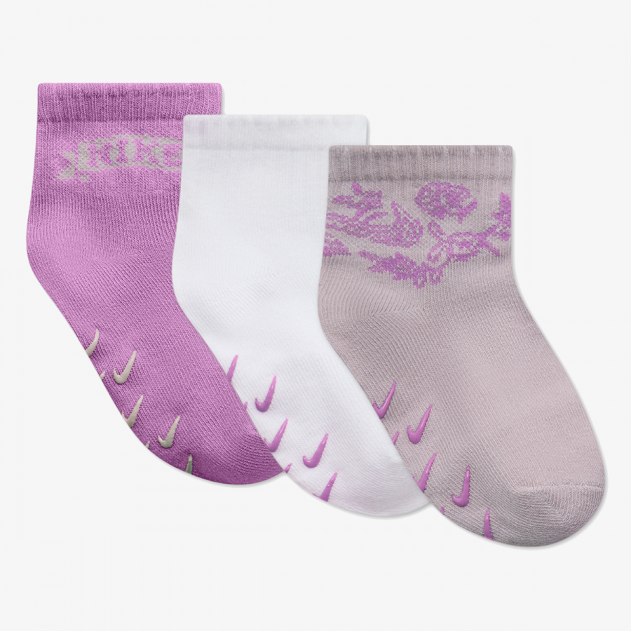 Nike Čarape NHG 3PK LACE IT UP SCALLOP ANK 3/1-PAK 