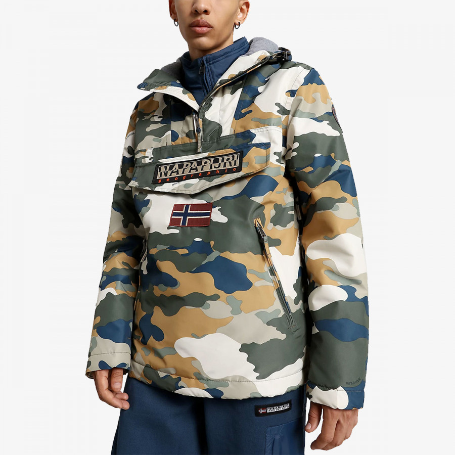 Napapijri Jakna RAINFOREST PKT PRT 1 GREEN CAMU F7Z 