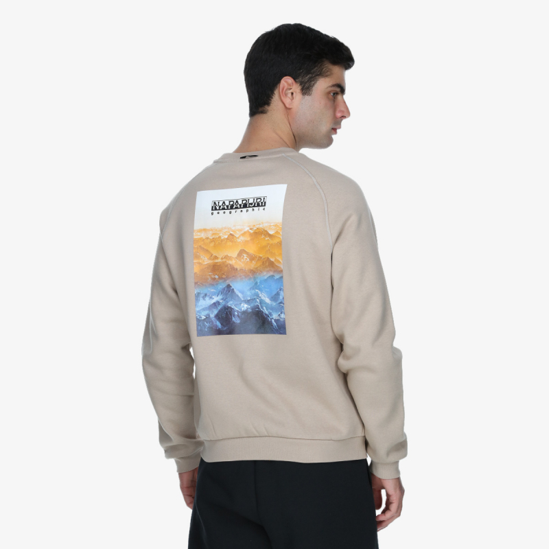 Napapijri Dukserica B-ROLLIN C N1I BEIGE ROCKY 