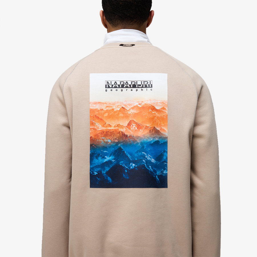 Napapijri Dukserica B-ROLLIN C N1I BEIGE ROCKY 