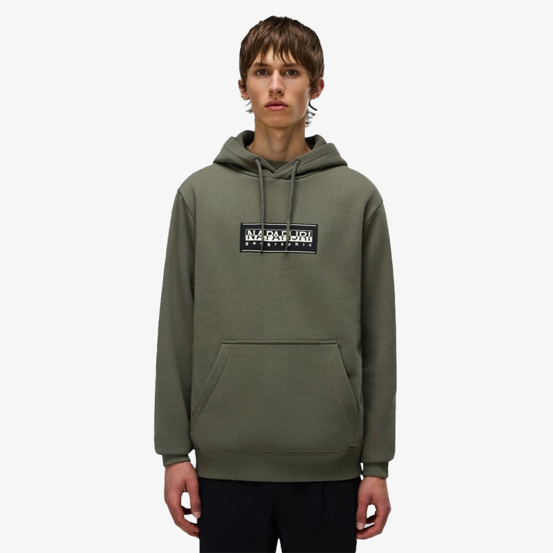Napapijri Dukserica B-BOX LOGO H TEA LEAF 