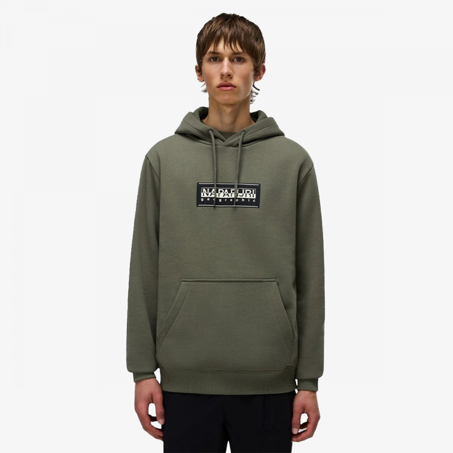 Napapijri Dukserica B-BOX LOGO H TEA LEAF 