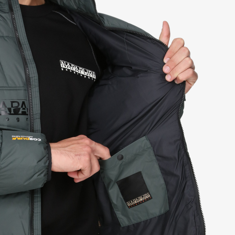 Napapijri Jakna RF PUFFER OPEN G1S GREEN URBAN 