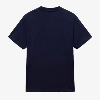 Napapijri Majica S-BOX LOGO SS 176 BLU MARINE 