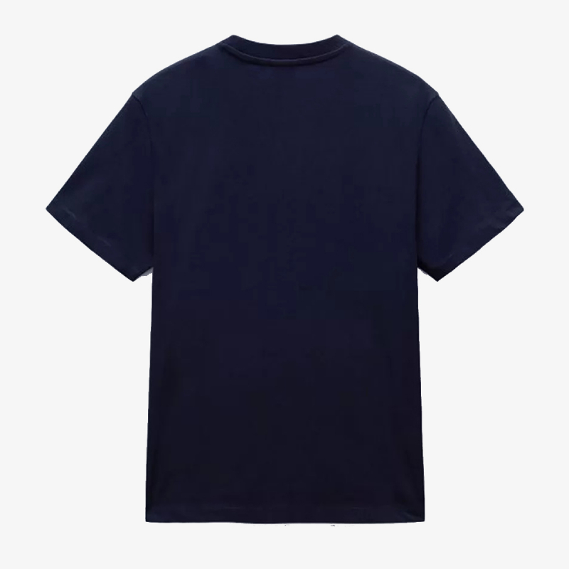 Napapijri Majica S-BOX LOGO SS 176 BLU MARINE 