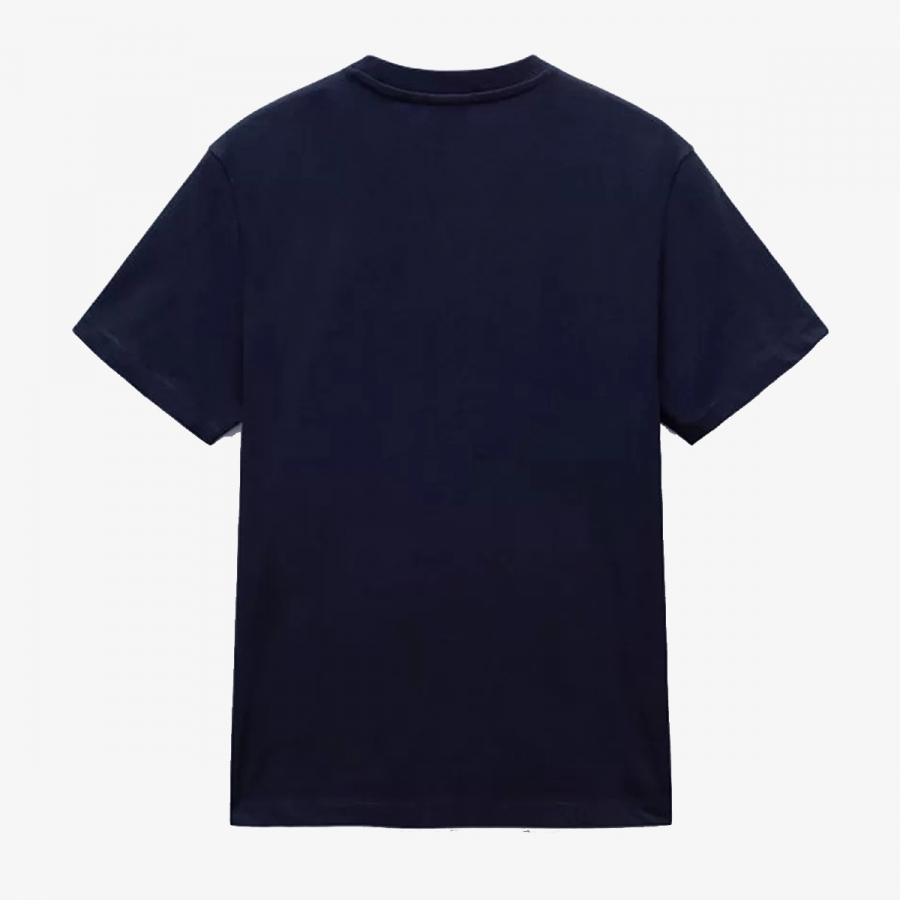 Napapijri Majica S-BOX LOGO SS 176 BLU MARINE 