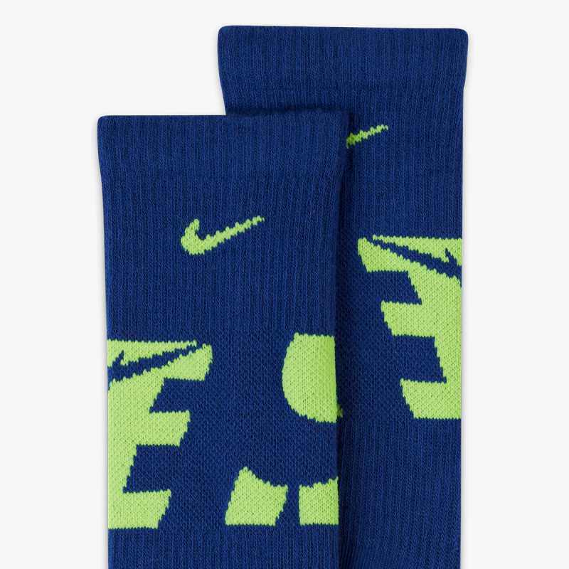 Nike Čarape Y NK ED CSH CREW 6P - 144 GFX-PAK 