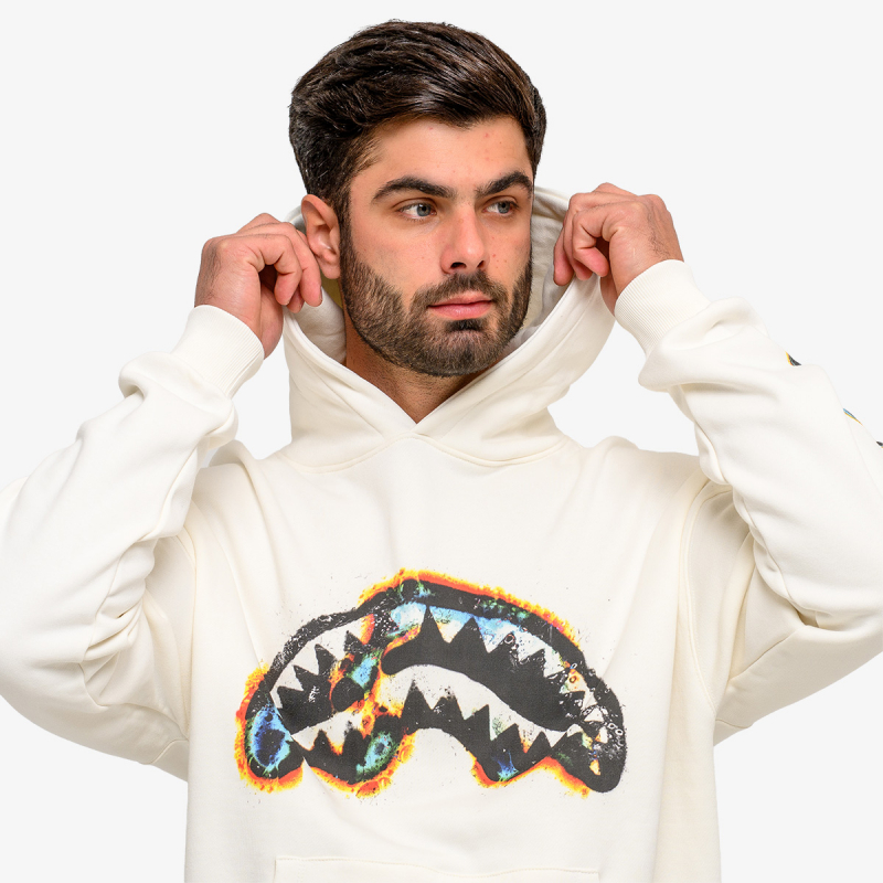 Sprayground Dukserica OXIDIZED SHARK HOODIE IVO 