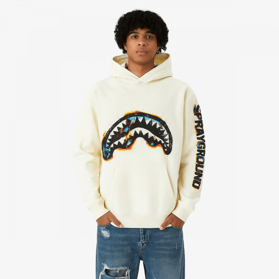 Sprayground Dukserica OXIDIZED SHARK HOODIE IVO 
