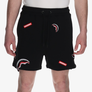 Sprayground Šorc SHARK PATCHES SHORTS BLK 