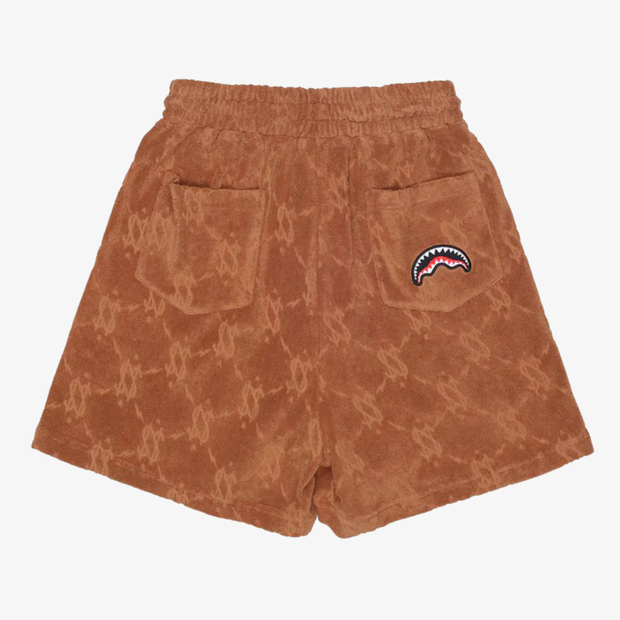 Sprayground Šorc ALL THE MONEY SHORTS BROWN 
