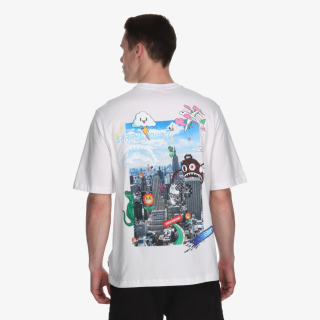 Sprayground Majica CHARACTER INVASION T-SHIRT WHT 