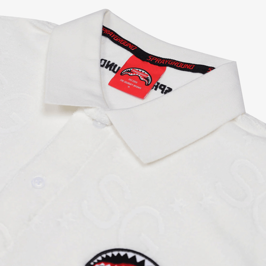 Sprayground Majica SG JAQUARD POLO SHIRT WHT 