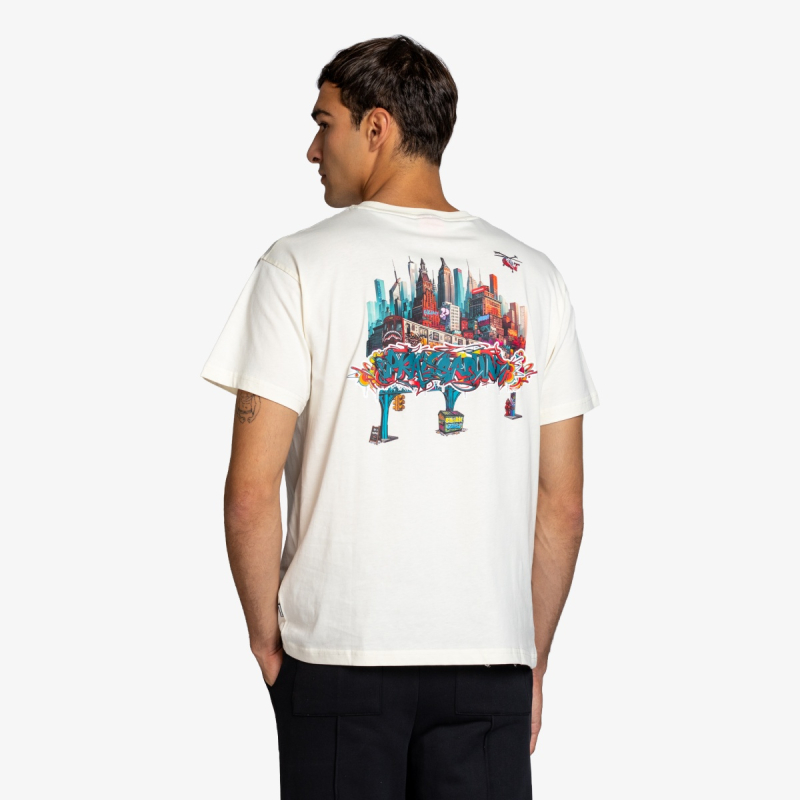 Sprayground Majica CITY SKYLINE NEW REGULAR T-SHIRT IVO 